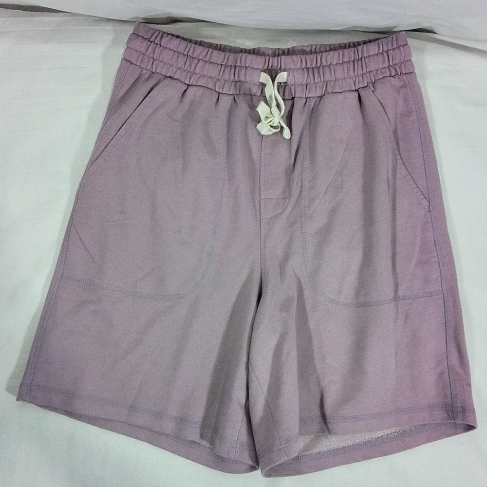 Men's Alpine Design Terry Shorts-Muted Grape-Small -New with Tags